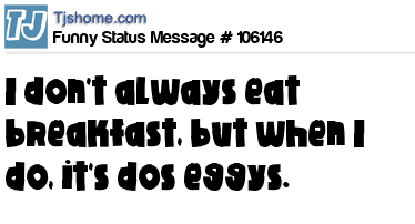 status message box