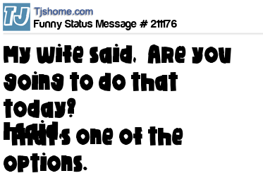 status message box