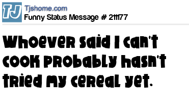status message box