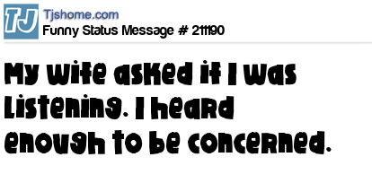 status message box