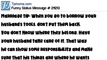 status message box