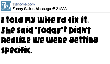 status message box