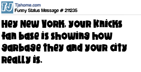 status message box