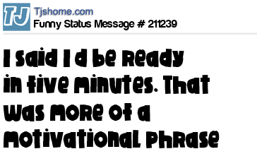 status message box