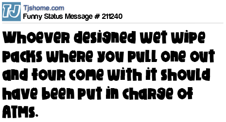 status message box