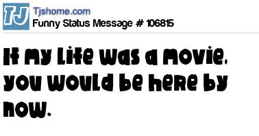 status message box