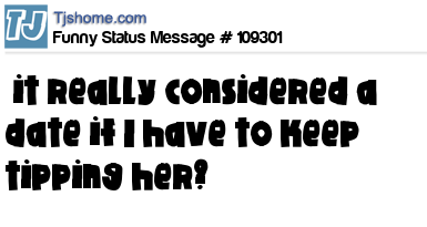 status message box