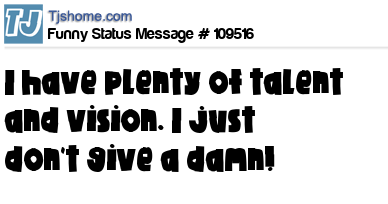 status message box