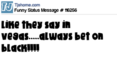 status message box