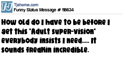 status message box