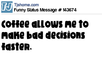 status message box