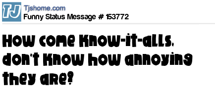 status message box