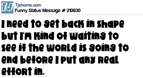 status message box