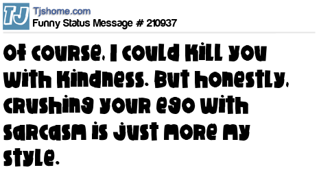 status message box