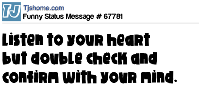 status message box