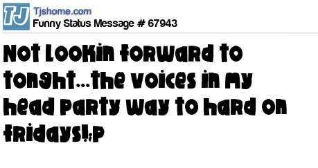 status message box