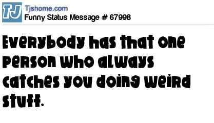 status message box