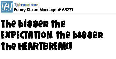 status message box