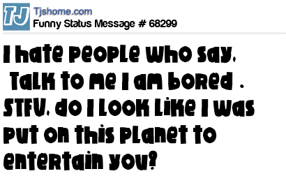 status message box