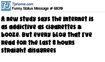 status message box