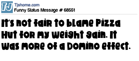 status message box
