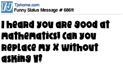 status message box