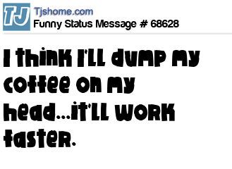 status message box