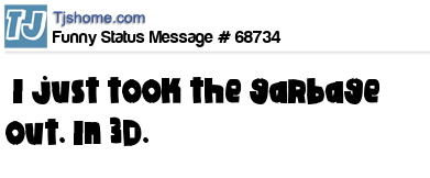 status message box