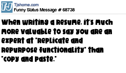 status message box