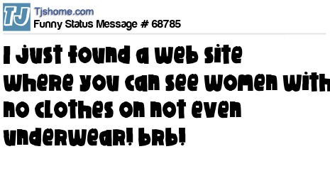 status message box