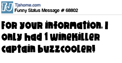 status message box