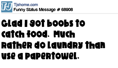 status message box