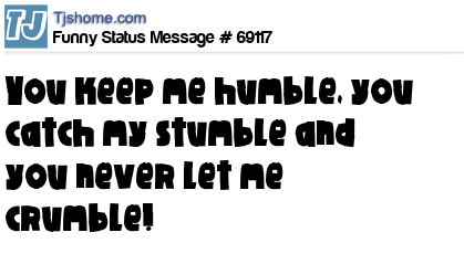 status message box