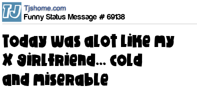 status message box