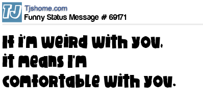 status message box