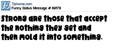 status message box