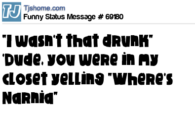 status message box