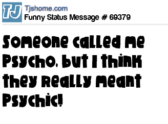 status message box