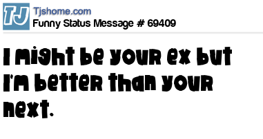 status message box
