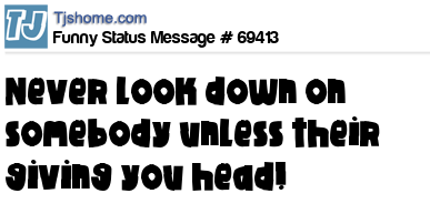 status message box