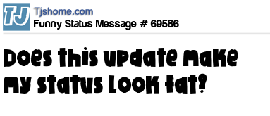 status message box
