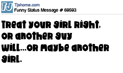 status message box