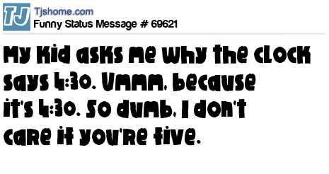 status message box