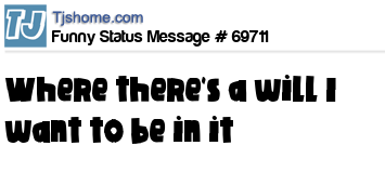status message box