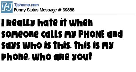 status message box