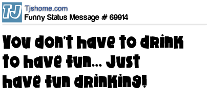 status message box