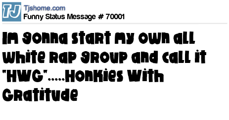 status message box
