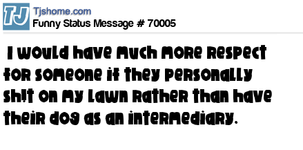 status message box