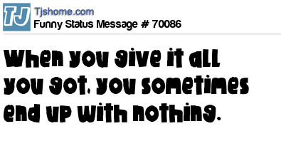status message box