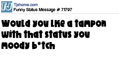 status message box